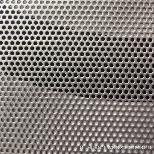 Aluminiowa perforowana metalowa siatka